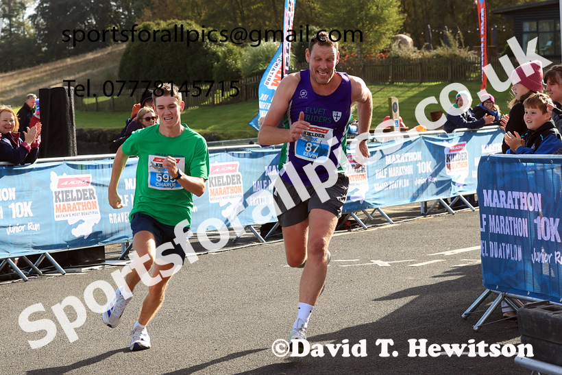Altra Kielder 10k Road Race, Sunday, October 5th. 2025 Altra Kielder Marathon, Half Marathon and 10k. Photo: David T. Hewitson/Sports for All Pics